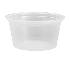 2oz clear souflee cup box of 2500 pcs
